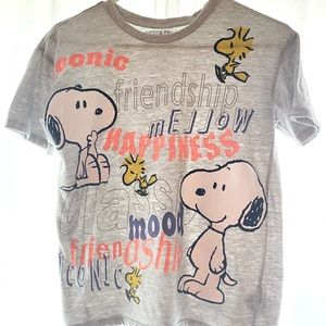 Adult XS peanuts short sleeve short